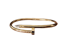 Golden Promise Nail Bracelet