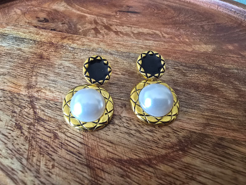 Royal Pearl Heritage Earrings