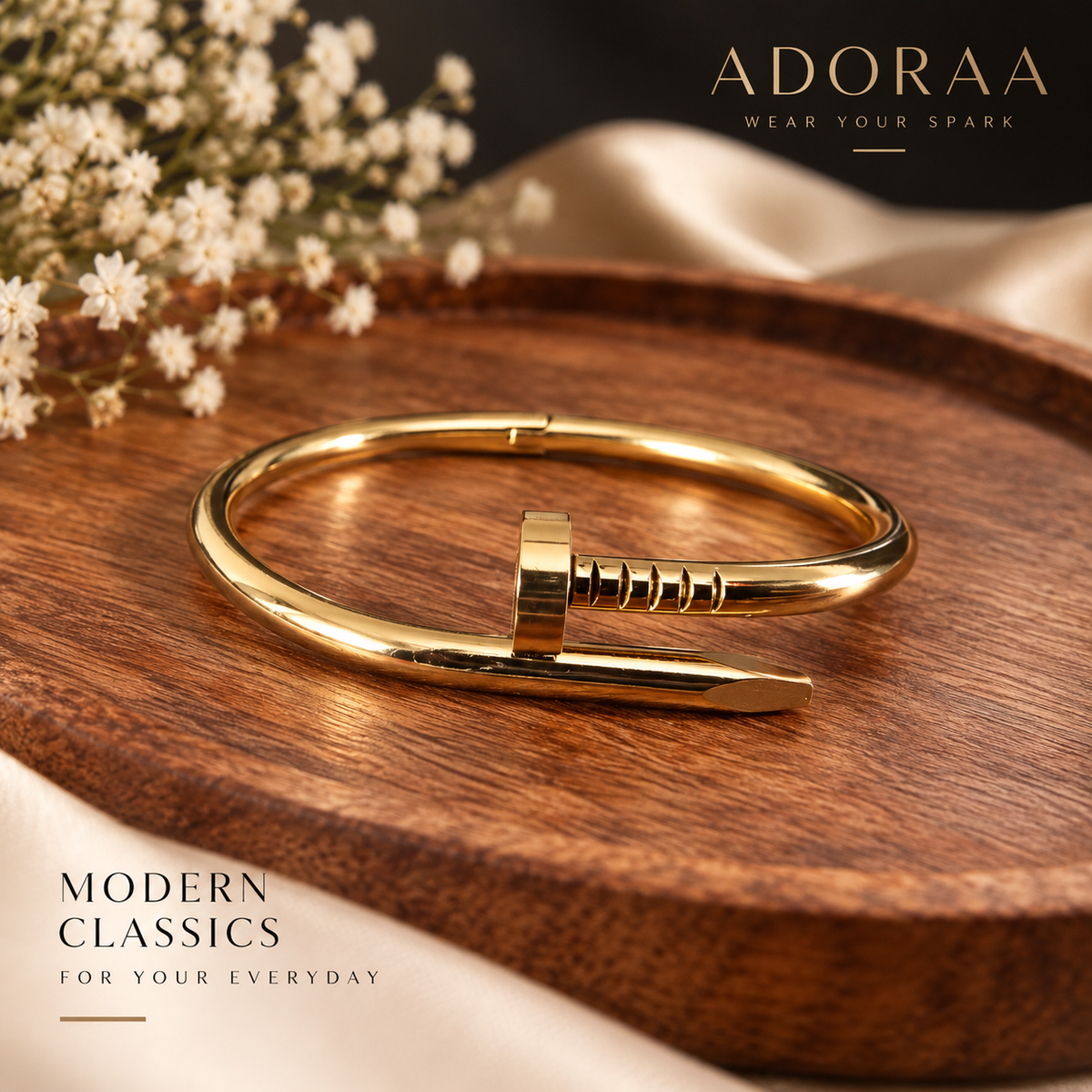 Unbreakable Grace Nail Bracelet